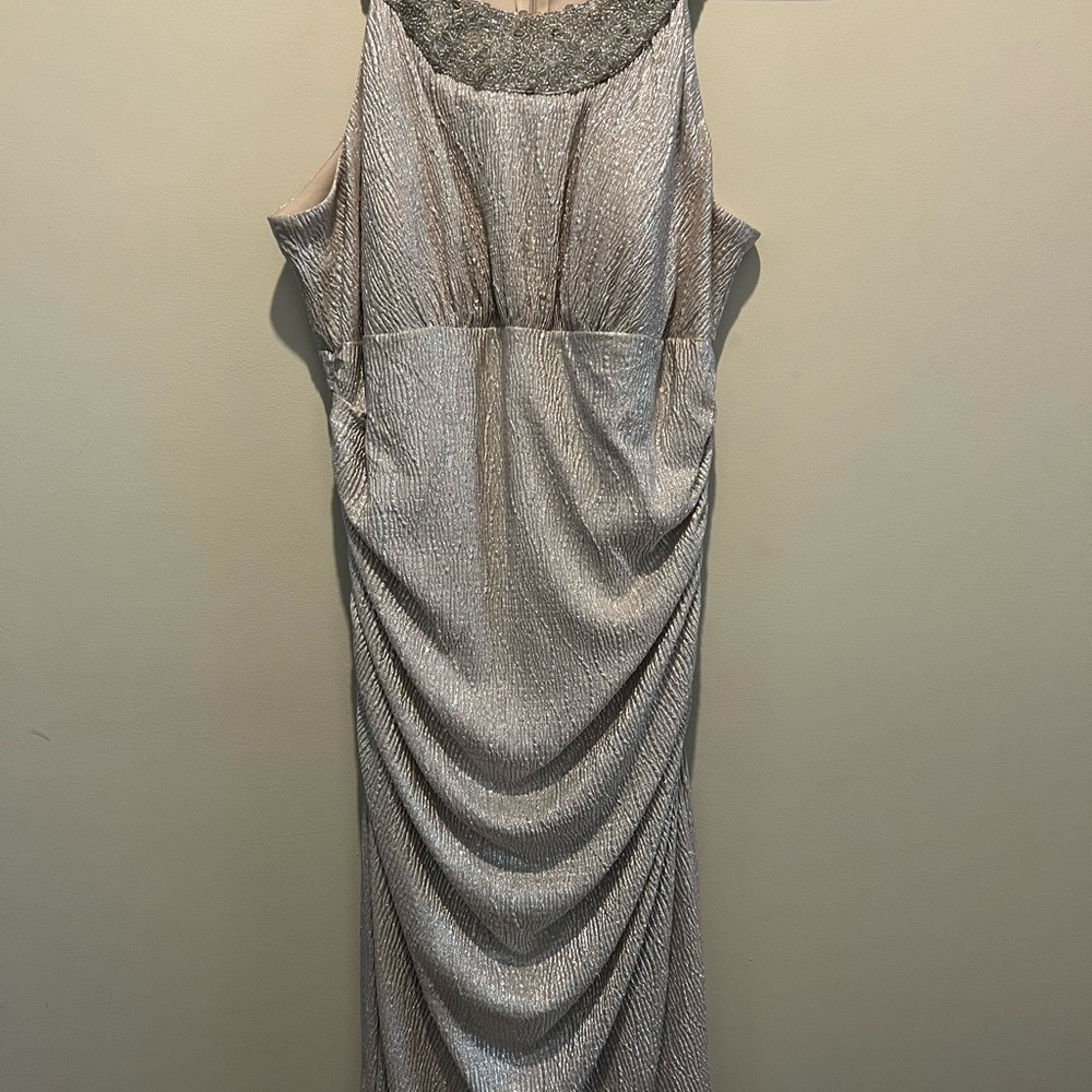 NWT Silver Cocktail Dress